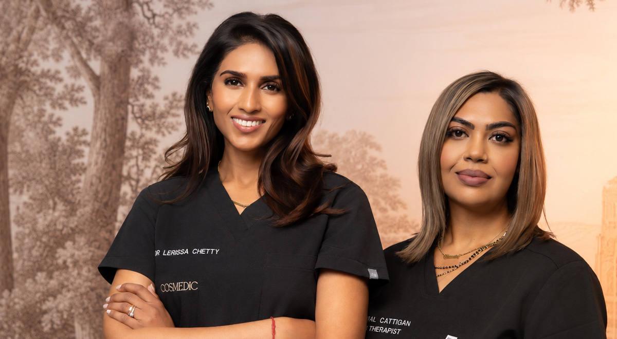 Dr Lerissa Chetty and the Cosmedic team